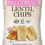 The Daily Crave Lentil Chips Himalayan Pink Salt