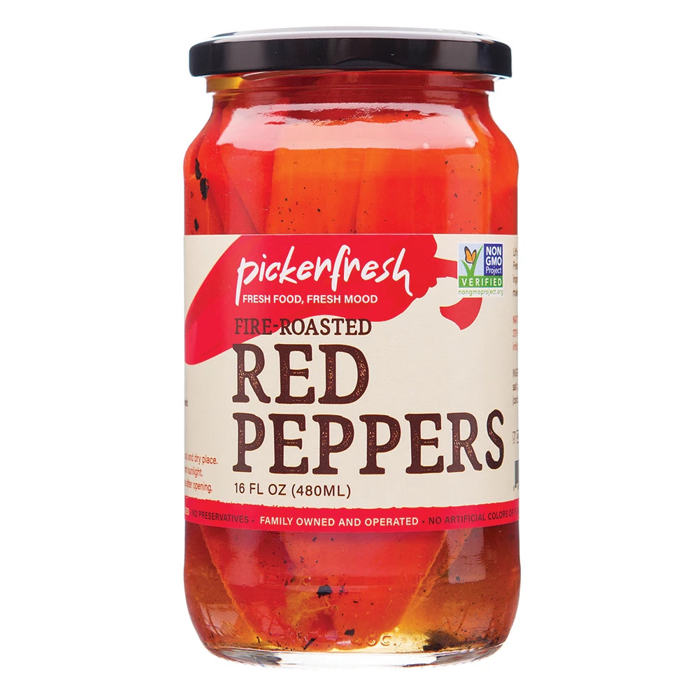 Pickerfresh- Fire Roasted Red Peppers
