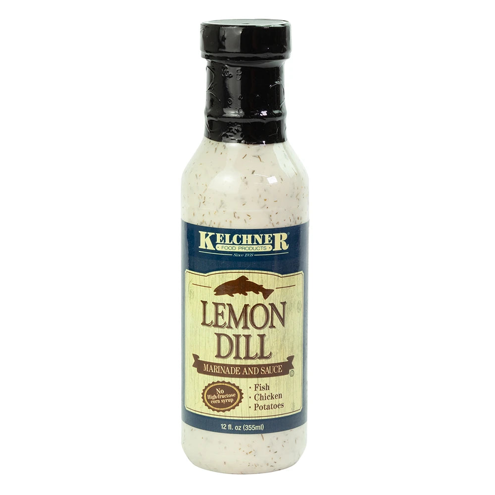 Kelchner Lemon Dill Marinade and Sauce 12 fl oz