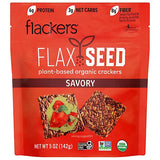 Doctor in the Kitchen Flackers Savory Flax Seed Crackers
