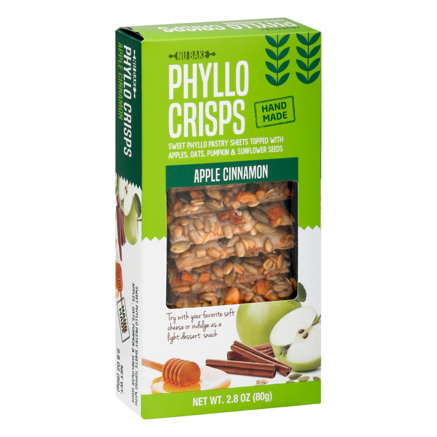 Nu Bake Apple Cinnamon Phyllo Crisps