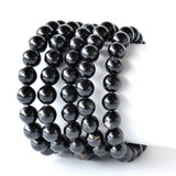 Healing Bracelet | Black Tourmaline | Gemstone Bracelet: 4mm