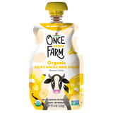 Once Upon a Farm Organic A/2 A/2 Whole Milk Shake Banana Crème
