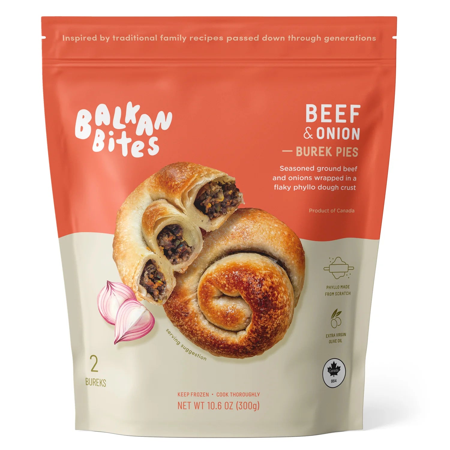Balkan Bites- Beef and Onion Bureks 10.6 oz