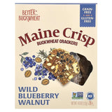 Better With Buckwheat Maine Crisp Wild Blueberry Walnut Crackers