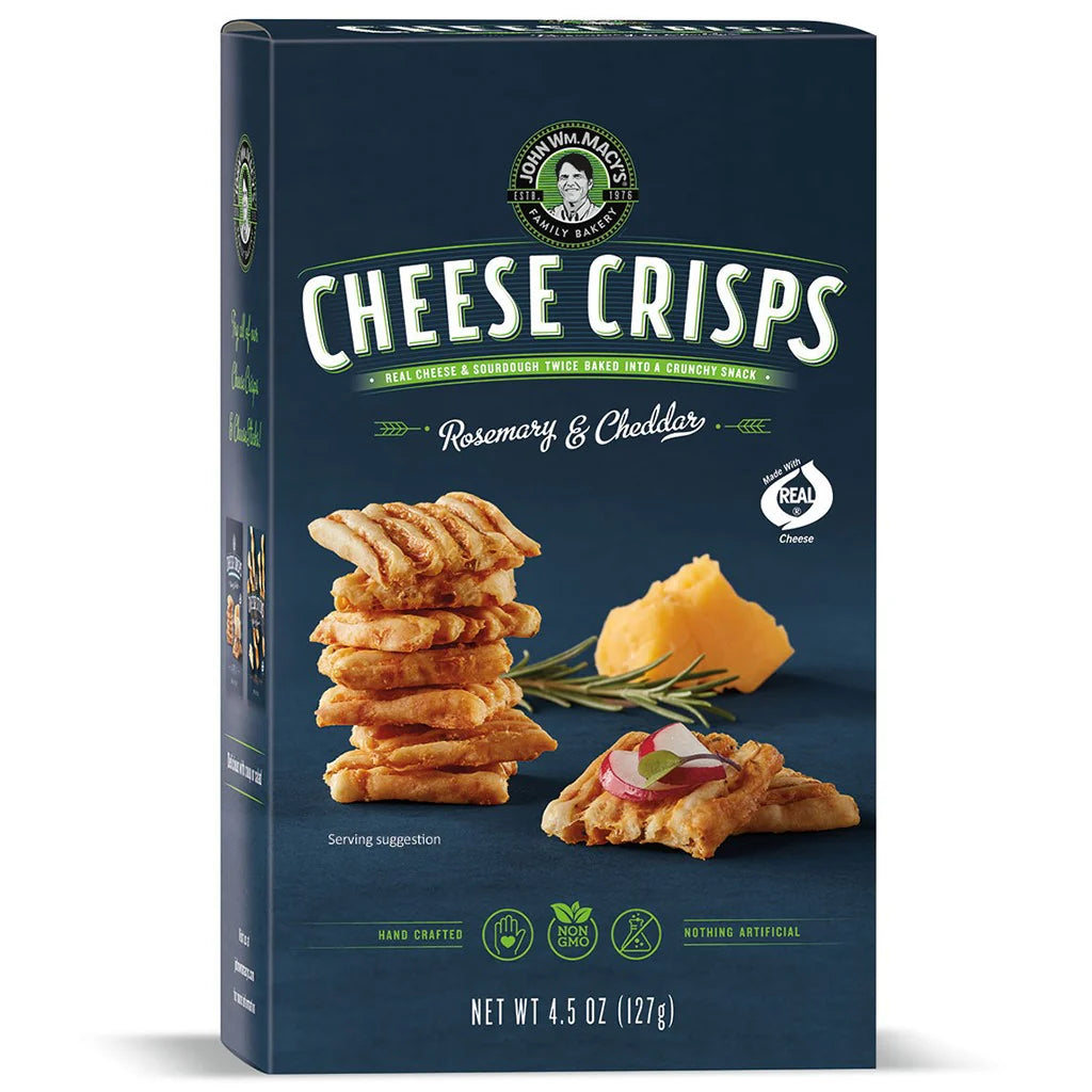 Macy's Cheese Crisps Rosemary and Cheddar