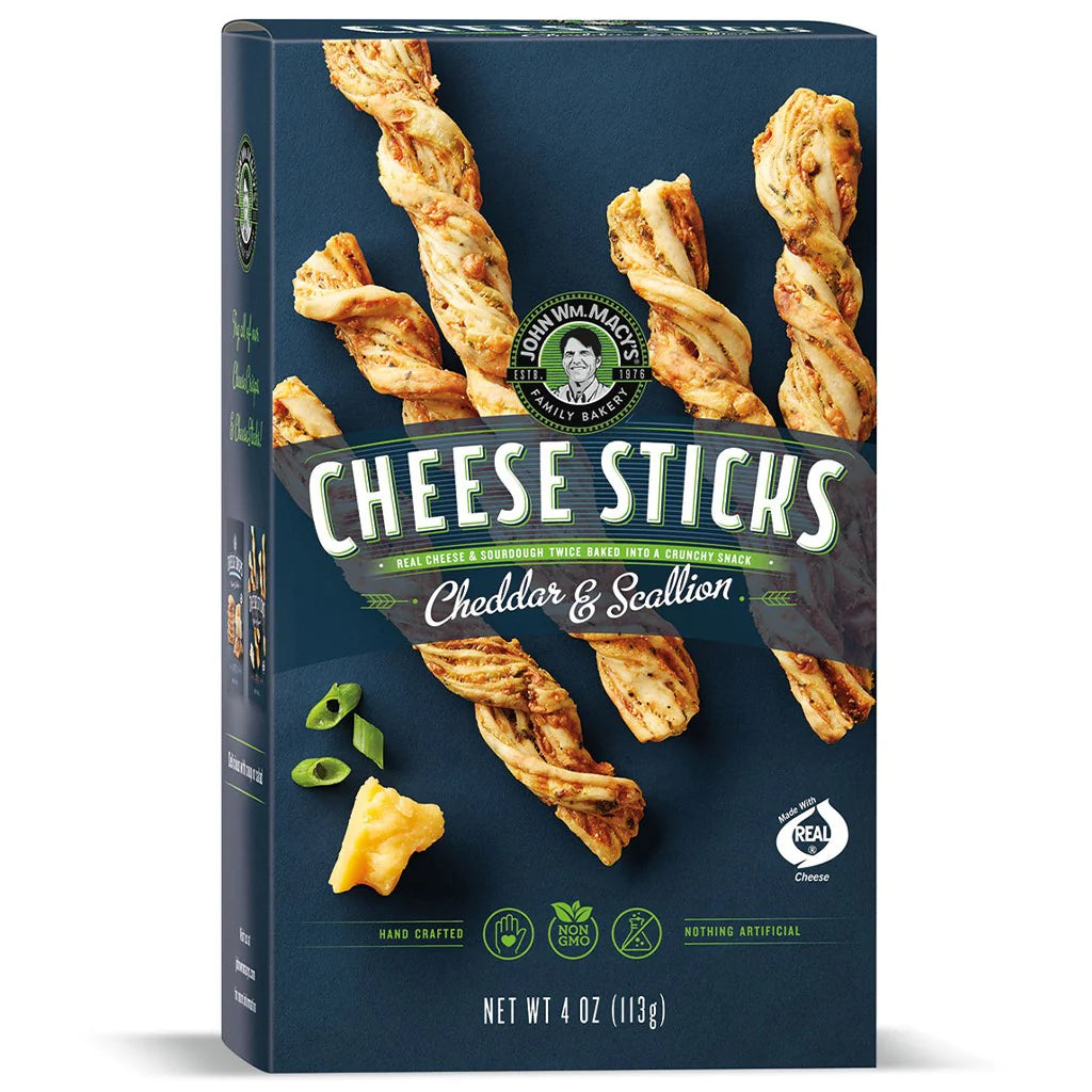 Macy's Cheddar and Scallion Cheese Sticks