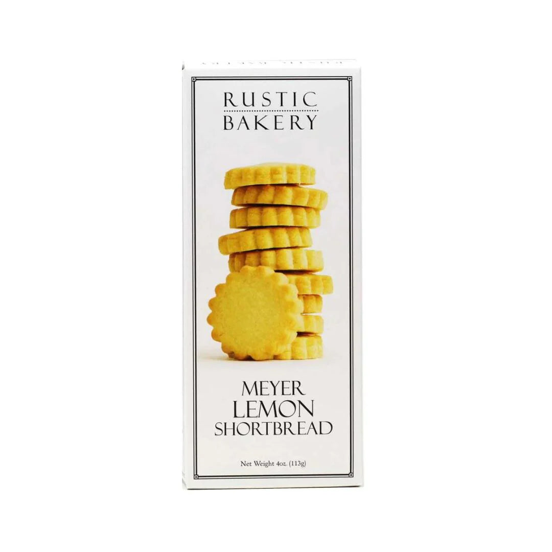 Rustic Bakery Meyer Lemon Shortbread 4 oz
