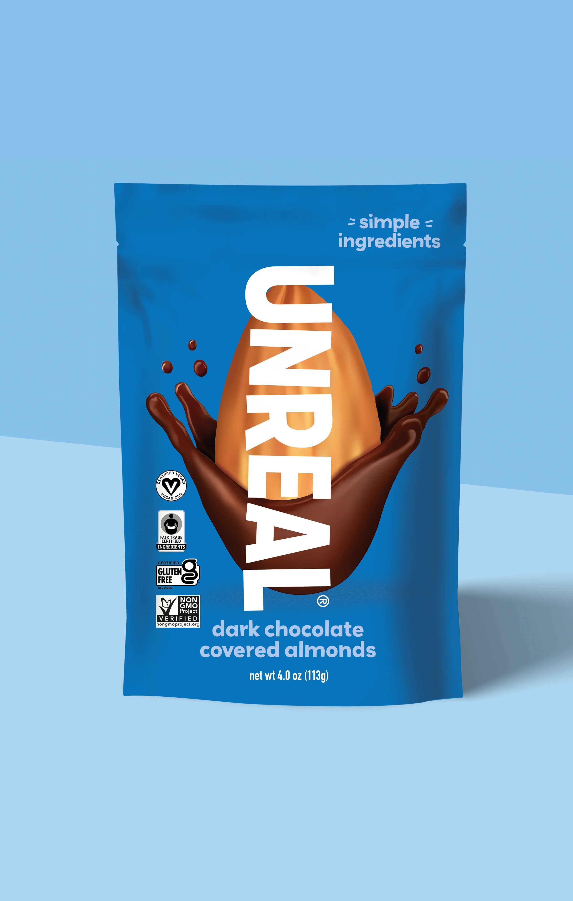 Unreal Dark Chocolate Covered Almonds