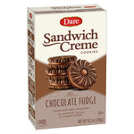 Dare Chocolate Fudge Sandwich Creme Cookies 10.2oz