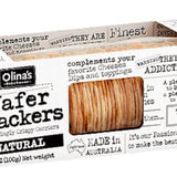 Olina’s Wafer Crackers Natural 3.5oz