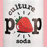 Culture Pop Strawberry & Rhubarb Soda 12oz