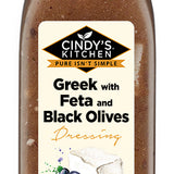 Cindy’s Kitchen Greek with Feta and Black Olives