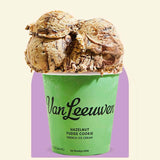 Van Leeuwen Classic Hazelnut Fudge Cookie Ice Cream