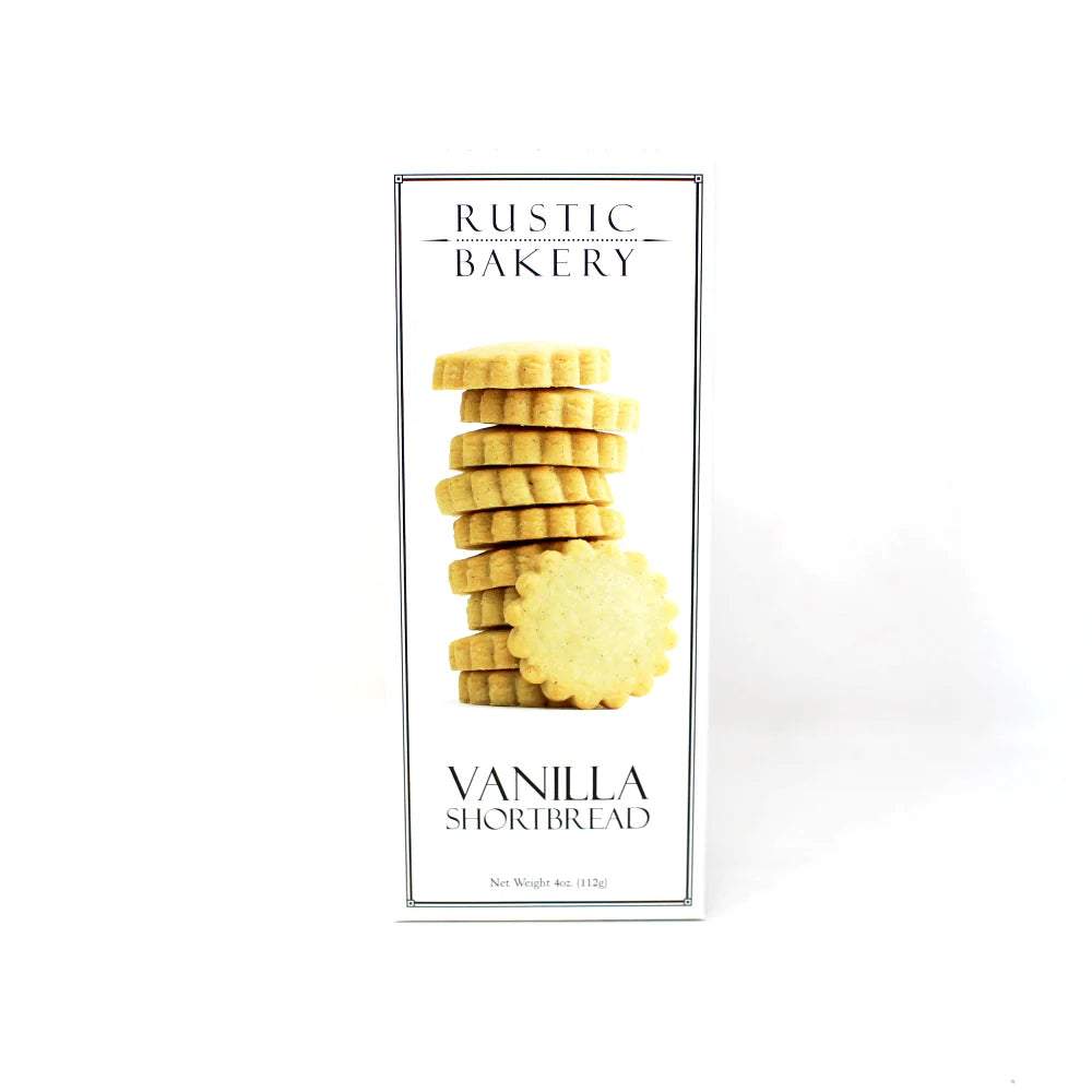 Rustic Bakery Vanilla Shortbread 4 oz