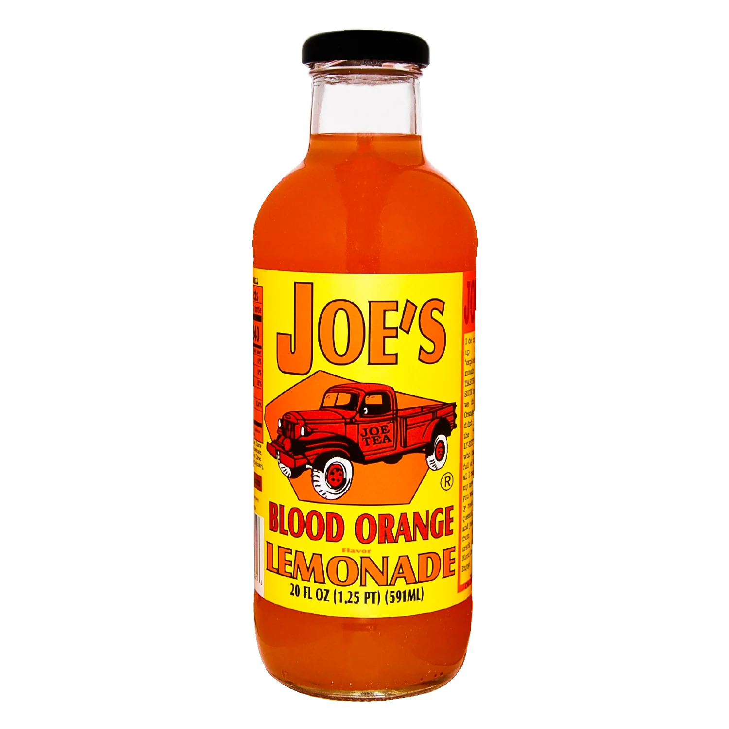 Joe's Tea- Blood Orange Lemonade 20 fl oz