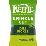 Kettle Brand Krinkle Cut Dill Pickle Chips 5 oz
