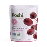 Poshi Black Olives Chili & Garlic 1.1 oz