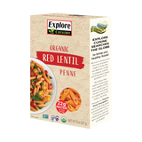 Explore Cuisine Organic Red Lentil Penne 8oz