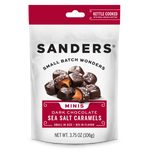 Sanders Minis Dark Chocolate Sea Salt Caramels 3.75 oz