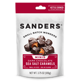 Sanders Minis Dark Chocolate Sea Salt Caramels 3.75 oz