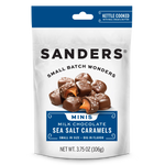 Sanders Minis Milk Chocolate Sea Salt Caramels 3.75 oz