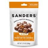 Sanders Minis Milk Chocolate Peanut Butter Caramels 3.75 oz