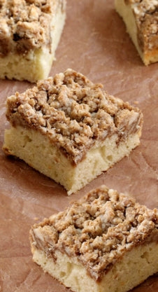 Slice Crumb Cake