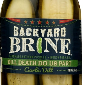 Backyard Brine Garlic Dill Pickles