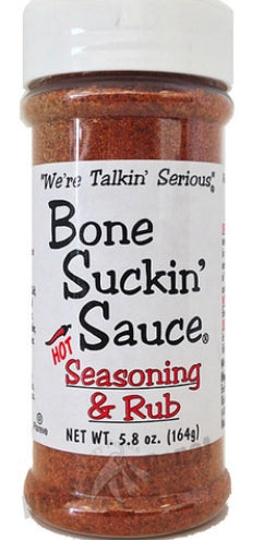 Bone Suckin' Hot Seasoning & Rub 5.8oz