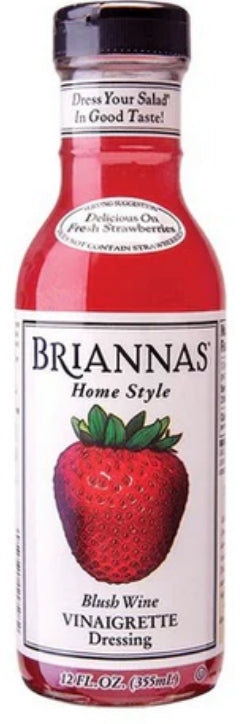 Brianna's Home Style Blush Wine Vinaigrette Dressing 12 fl oz