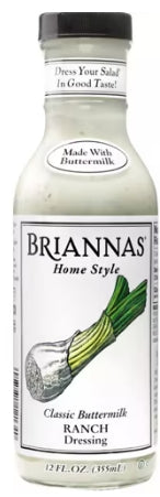 Brianna's Home Style Classic Buttermilk Ranch Dressing 12 fl oz