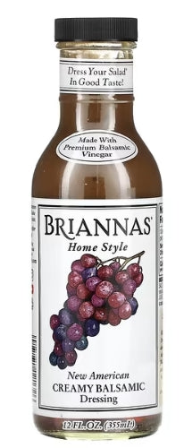 Brianna's New American Creamy Balsamic Dressing 12 fl oz