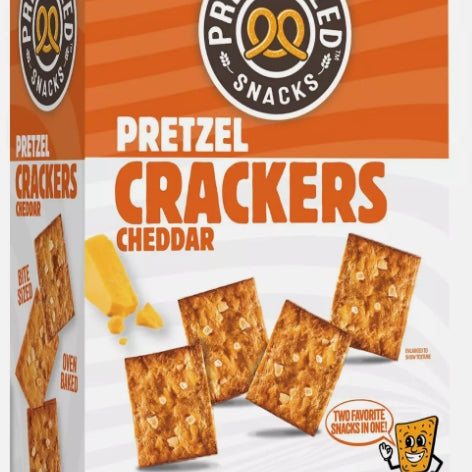Pretzelized Snacks Pretzel Cheddar Crackers