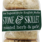 Stone & Skillet Muffin English Garlic Herb 12 oz
