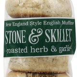 Stone & Skillet Muffin English Garlic Herb 12 oz