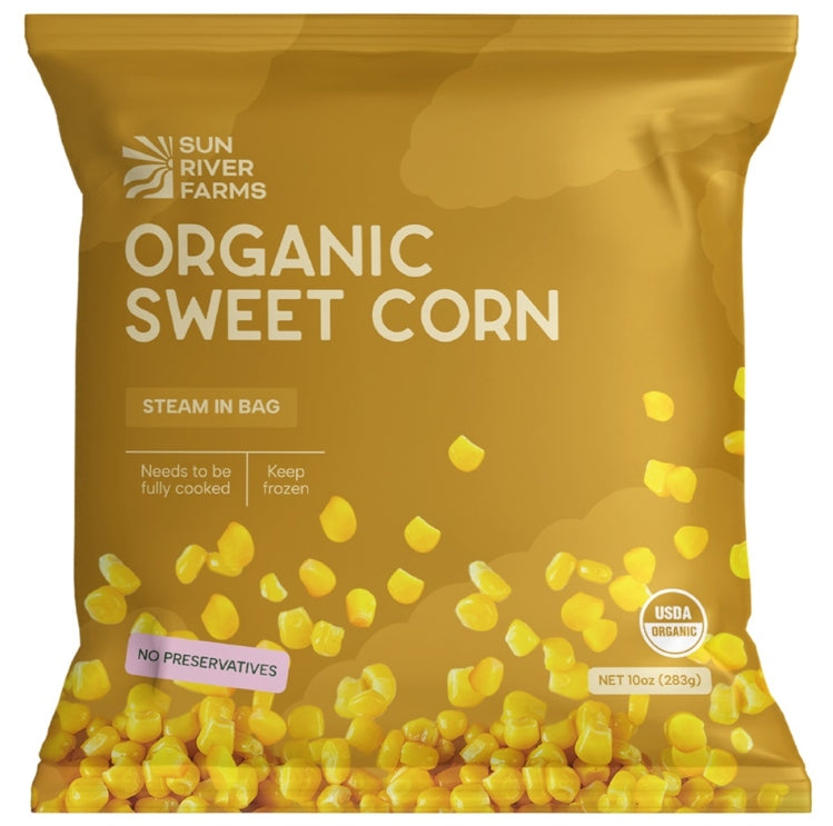 Sun River Farms Organic Sweet Corn 10 oz