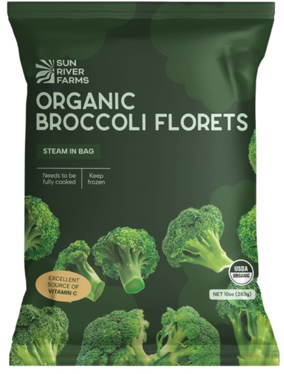 Sun River Farms Organic Broccoli Florets 10 oz