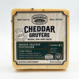 Wood River Smoked Cracked Pepper Cheddar Gruyere