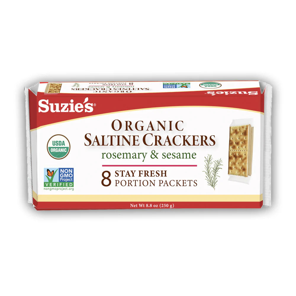 Suzie's Organic Saltine Crackers