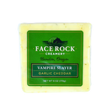 Face Rock Creamery Vampire Slayer Garlic Cheddar