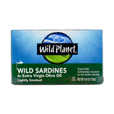 Wild Planet Wild Sardines In Extra Virgin Olive Oil 4.4oz