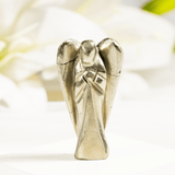 Pyrite Gemstone Angel | Pocket Angel | Crystal Figurine