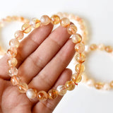Healing Bracelet | Citrine Bracelet | Gemstone Bracelet: 6MM
