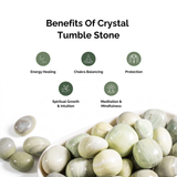 Aquamarine Tumbled Stones | Throat Chakra | Crystals in Bulk: 100Grams