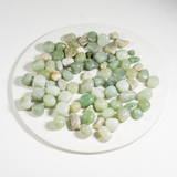 Green Aventurine Stones | Healing Crystals | Tumbled Gems: 100Grams