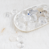 Crystal Quartz Tumbled Stones | Clear Quartz | Healing Stone: 100Grams