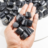 Black Tourmaline | Smooth Tumbled Stones | Healing Crystals: 100Grams
