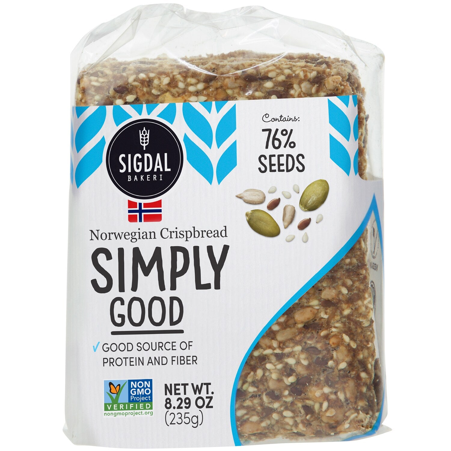 Sigdal-Simply Good Crispbread 8.29 oz