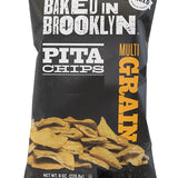 Baked in Brooklyn Pita Chips Muti Grain